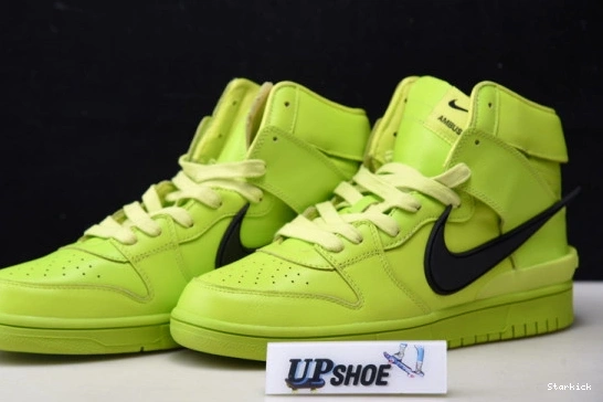 Flash CU7544-300 Nike Lime Dunk AMBUSH High 1226
